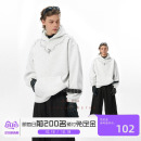 连帽杉休闲情侣学生外套 logo荆棘印花400G重磅卫衣男士 JHYQ经典 款