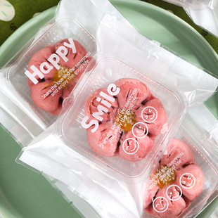 知春酥桃花包装袋鲜花饼传统糕茶点心月饼蛋黄酥绿豆糕透明机封袋