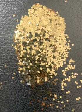 厂家销直/24直径1毫LRX米1g1装金葱粉美甲亮片金粉圣k诞闪粉手工