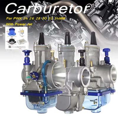摩托车PWK化K油器21 24 26 2配8 32 34PWK 21 2m PW改装赛车ATV化