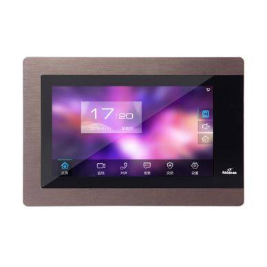 视得安安楼宇对讲智能触摸室内机