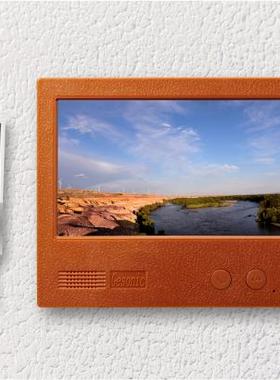 罗格朗Bticino可视对讲4芯线制1对1办公别墅套装机369110 369115