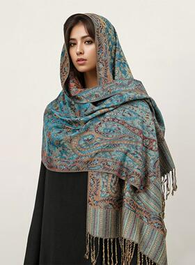 Imitation cashmere scarf ethnic style scarf shawl围巾披肩