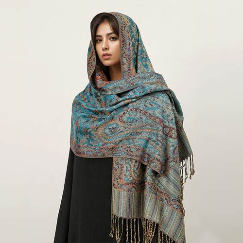 Imitation cashmere scarf ethnic style scarf shawl围巾披肩