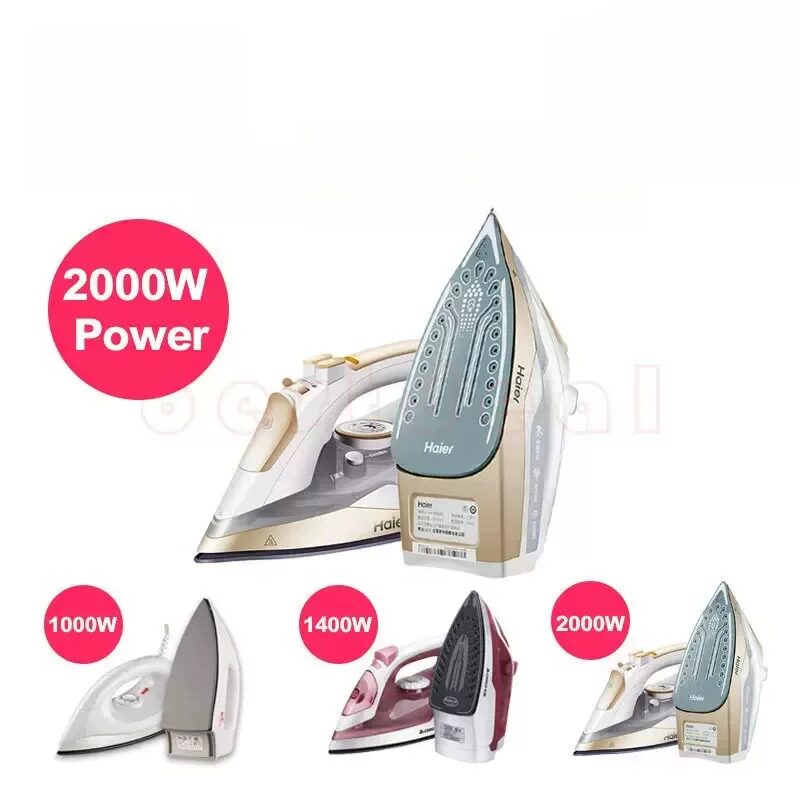 2400w electric iron steam soleplate clothes steamer