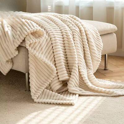 Bamboo fiber waffle washed summer cool blanket towel blank