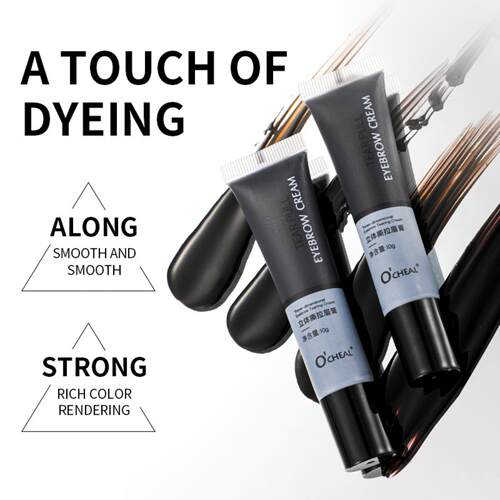 3D tear off eyebrow adhesive dye eyebrow cream立体撕拉眉胶染