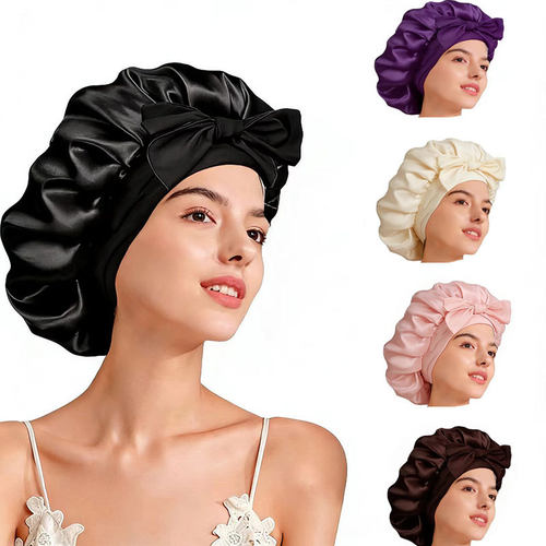 New Silk Bonnet for Sleeping Women Satin Bonnet Hair Bonnet