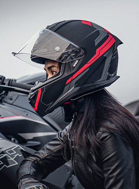 gsb头盔摩托车全盔男复古机车黑色头盔女同款gsb361巡航头盔踏板