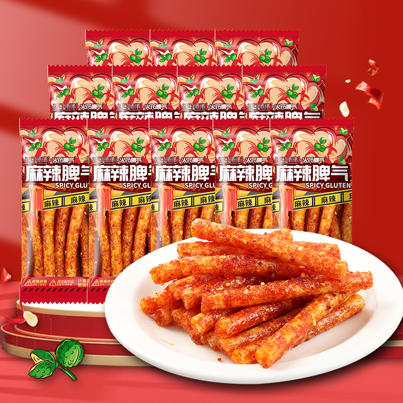辣可曦曦麻辣脾气小包装麻辣条