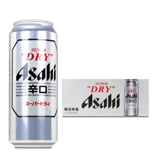 ASAHI朝日啤酒500ml*24罐整箱超爽生啤酒大拉罐朝日啤酒