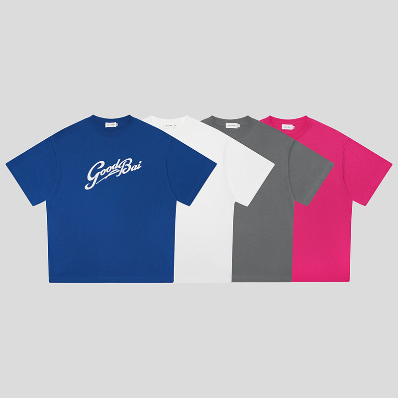 GOODBAI印花oversize短袖