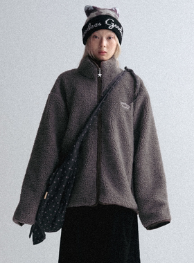 GOODBAI GOODEES 冬季新款保暖摇粒绒毛毛夹克外套