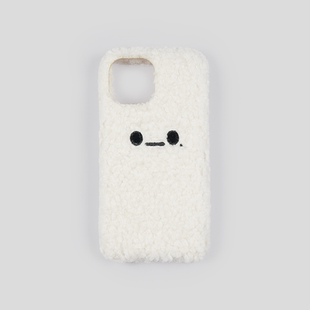 emoji logo毛绒手机壳 GOODEES GOODBAI
