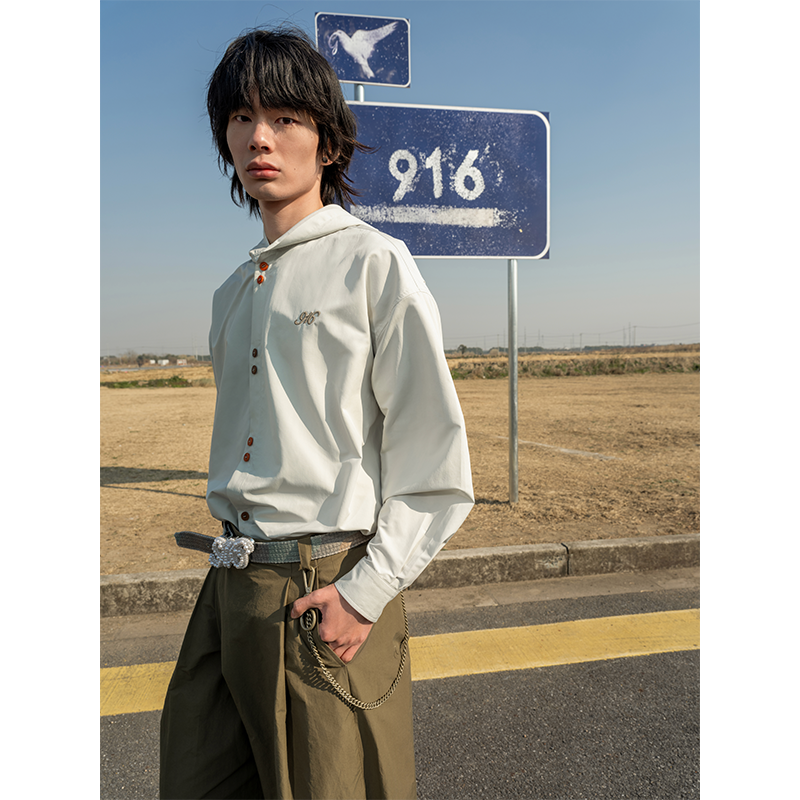 GOODBAI916oversize衬衫外套