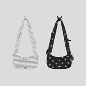 GOODBAI 休闲撞色蝴蝶结斜挎包 个性 GOODEES 新款