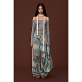 GOODBAI GOODEES刺绣logo露肩毛织长袖