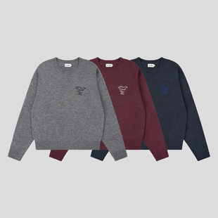 DAY GOODBAI GOOD 后背印花毛衣 HAVE