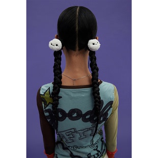 GOODBAI emoji logo毛球装 饰发绳 GOODEES