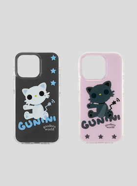 GOODBAI GOODEES机器小猫撞色手机壳