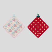 新款 GOODBAI GOODEES 可爱创意趣味草莓蛋糕擦手巾