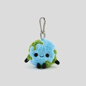 GOODBAI GOODEES 萌萌地球毛绒玩偶钥匙扣