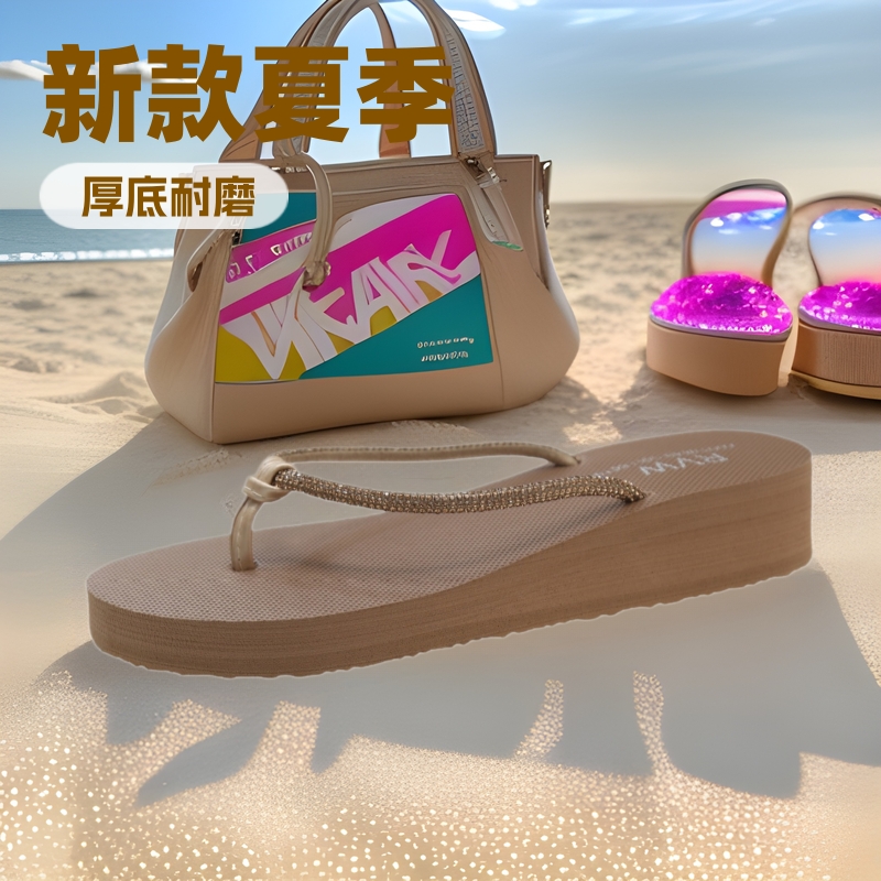 高端人字拖女夏外穿拖鞋2025新款高级感凉鞋法式绝美不累脚凉拖