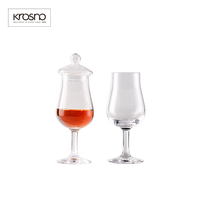 波兰进口KROSNO水晶玻璃威士忌品鉴杯郁金香专业闻香杯甜酒杯小号