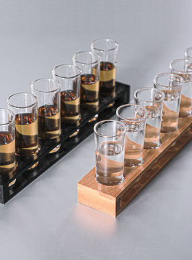 厚底子弹杯shot杯B52轰炸机鸡尾酒杯龙舌兰杯白酒杯吞杯烈酒杯