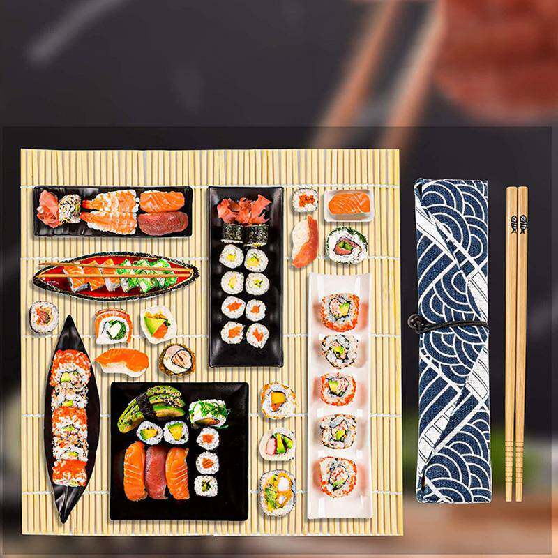 跨境团家用房寿司模具厨套装10寿司套件/料理套件