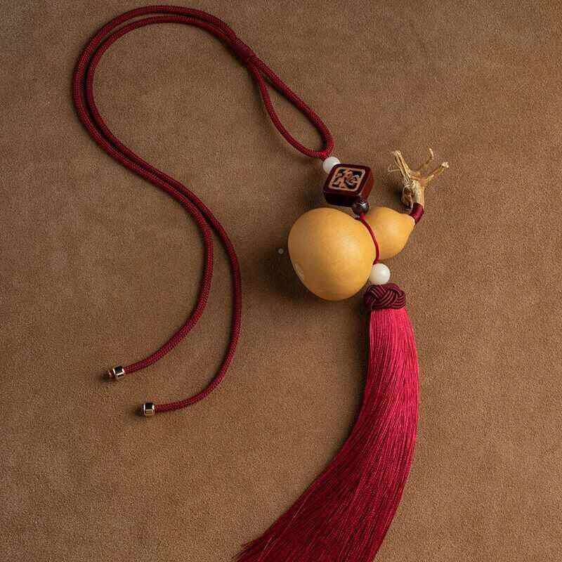 纯葫芦车载挂件半成品手
