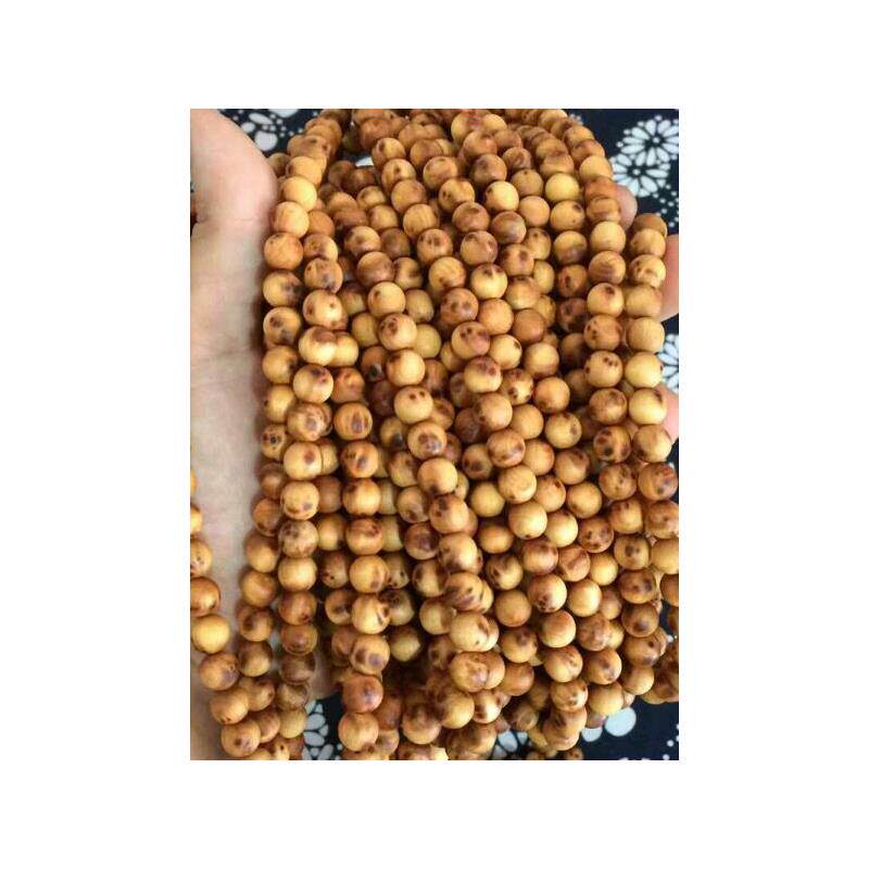 太行崖柏手串带瘤108颗8m