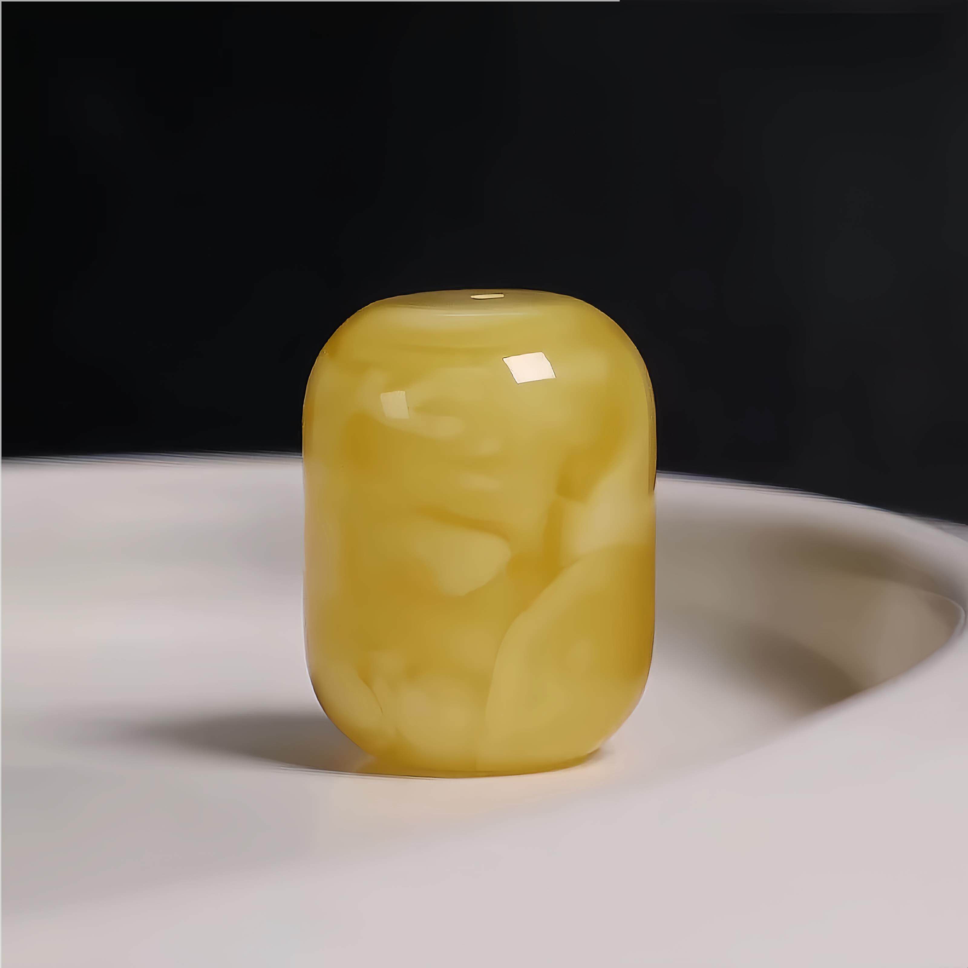 天然原矿老蜜蜡桶珠散珠