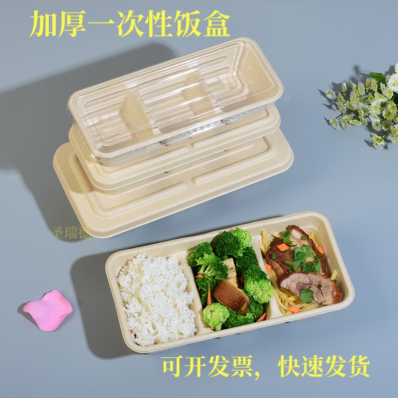 一次性餐盒加厚饭盒便当饭盒带盖