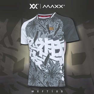 MAXX玛速正品速干羽毛球T恤新品半袖男士羽毛球训练服大赛服女款