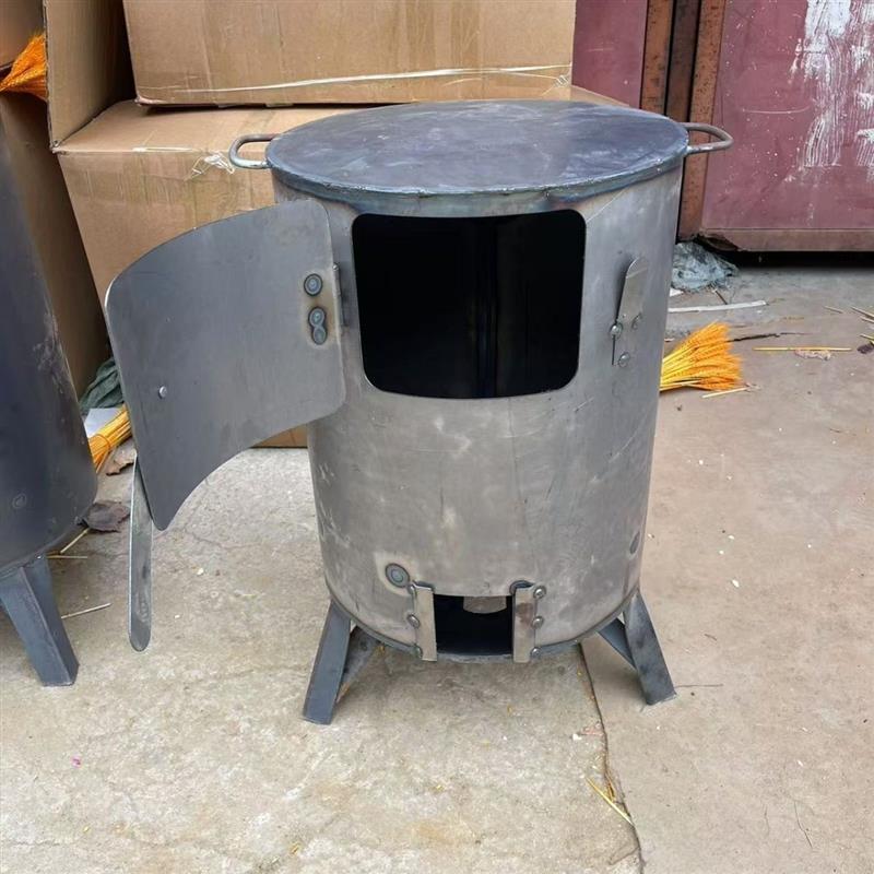 平头炉大棚加温保温配套木材取暖炉煤炭冬季烧水多用炉子