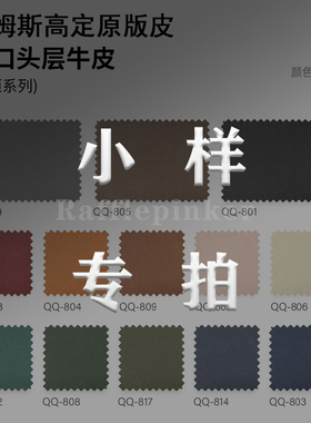 伊姆斯躺椅皮料小样专拍链接（备注颜色）下单后小样费用全额退还