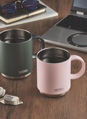 2024新款日本膳魔师保温杯办公室咖啡杯马克杯男女泡茶杯子JDS451