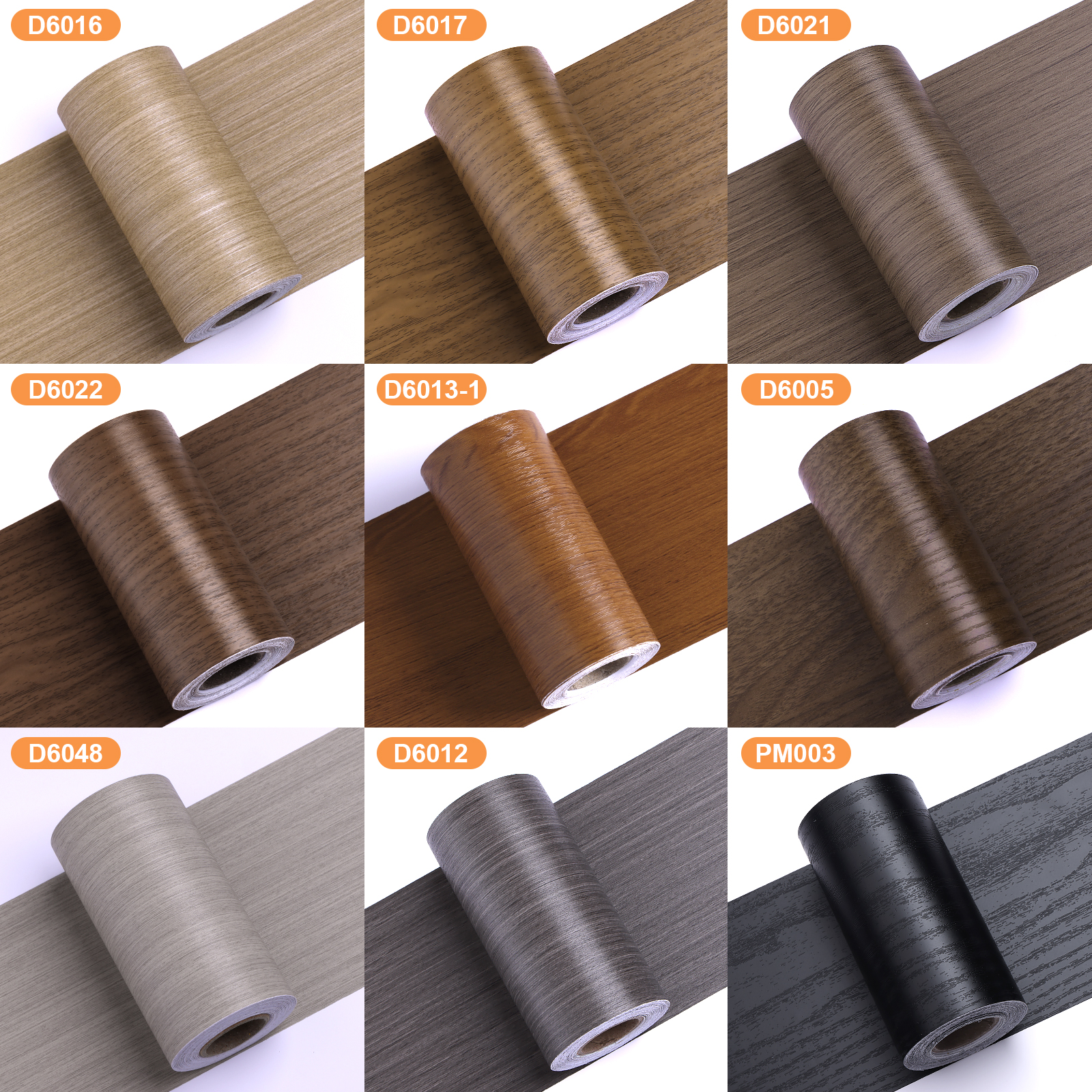 【进口高端木纹】门框装饰翻新贴