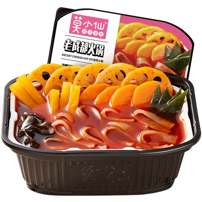 莫小仙300g老成都自热火锅牛油翻滚懒人自热速食免煮火锅方便即食