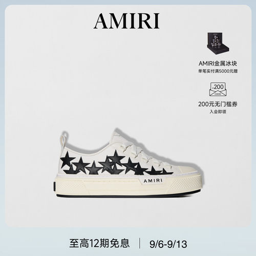 经典帆布鞋AMIRI休闲低帮