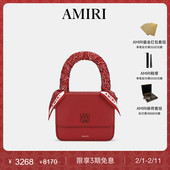 AMIRI 秋冬系列女士 精致佩斯利印花小方包