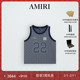 系列 AMIRI 早秋男装 棉质LOGO印花篮球衣