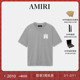 棉质撞色LOGO设计短袖 AMIRI 早秋男装 T恤