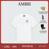 AMIRI T恤 棉质LOGO印花短袖 早秋男装 系列