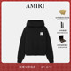 AMIRI 早秋女装 撞色LOGO印花连帽卫衣