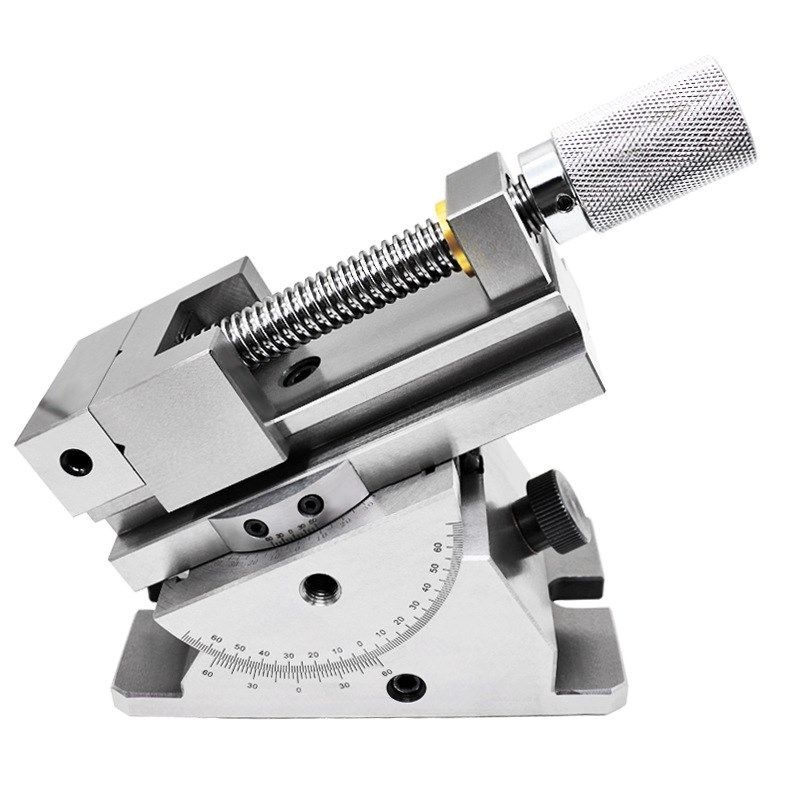 精密磨床万向平口钳 2/3/4寸万向工具万力 可调角度虎钳精度0.005