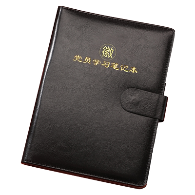 党委学习笔记本2024新版党支部活页可拆卸a5三会一课32k会议记录本b5办公工作笔记16k环扣记事本定制可印logo