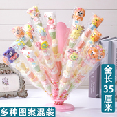 冰淇淋棉花糖高颜值软糖卡通棒棒糖创意公园景区摆摊儿童糖果零食
