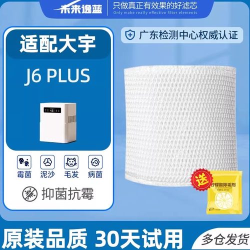 未来逸蓝适配大宇J6-Plus滤芯
